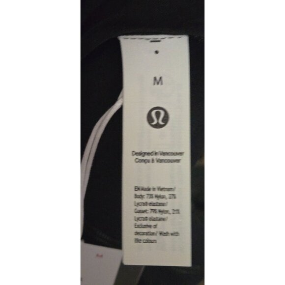 Lululemon Wundermost Nulu scoop Neck Sleeveless thong Bodysuit black - Picture 5 of 7